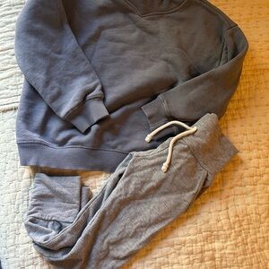 Zara Kids Matching Set in Gray